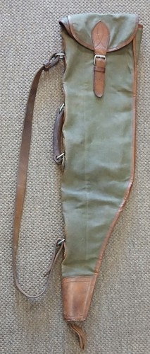 Vintage canvas gun - canvas, rifle