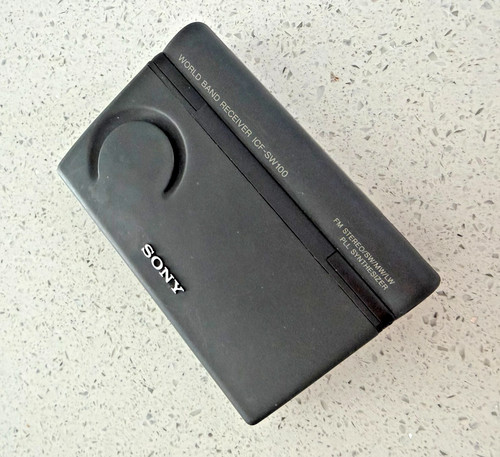 Sony icf sw100 world - sony, band