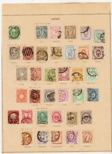Japan, page from old album, used. (4771)