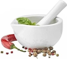 Mini Pestle and Mortar Set - Small and Compact 8cm Mortar and Pestle Kitchen To