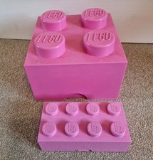 LEGO Storage Bricks - PINK