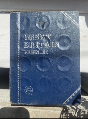 Whitman great britain pennies - britain,