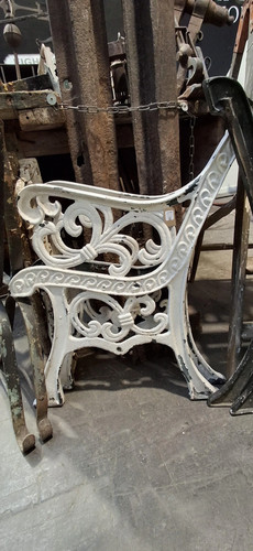 Antique white cast iron - antique,