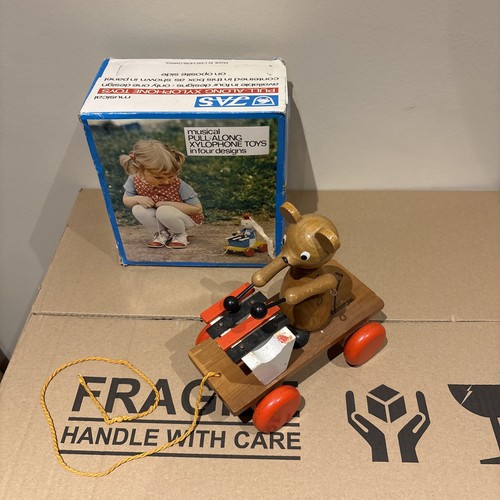 Wooden pull along - wooden,
