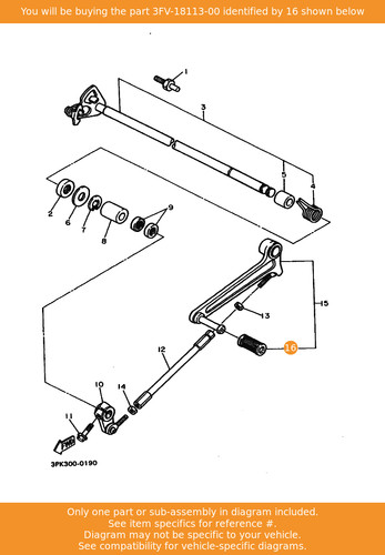 Yamaha cover shift pedal - yamaha,