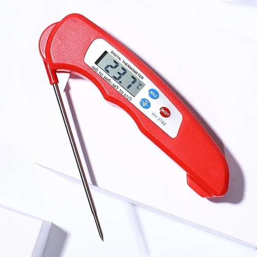 Foldable meat thermometer - meat,