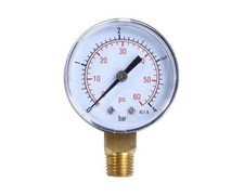 Pressure gauge for the Aqua Forte EB Pond Filter For Koi Pond Filters