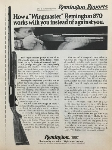 Remington 870 wingmaster - 870,