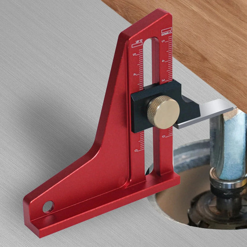 Woodworking depth gauge - gauge, 0-50mm