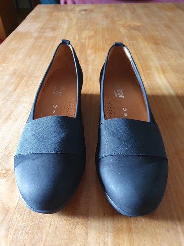 Gabor comfort nubuk - nubuk, black