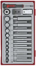 Teng Tools 1/2" Hex Bit Socket Set TT1 23 Pieces