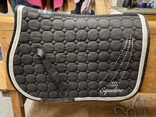 Equiline saddle cloth black - saddle,