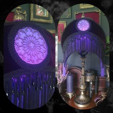 living room lampshade/victorian lampshade/table lamp/ gothic lampshades