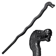 Cold Steel Polypropylene Dragon Head Cane Walking Stick Martial Arts Training
