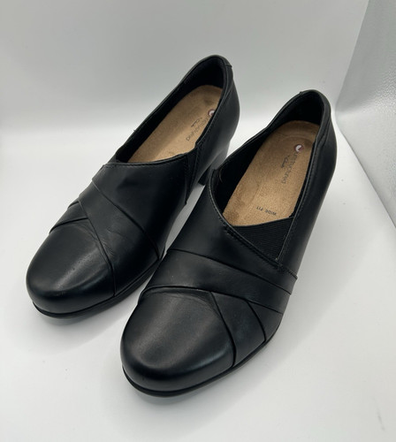Clarks unstructured black - clarks,