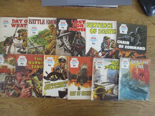Fleetway war picture - war, library