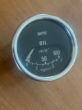 Mini Mk1 Mk2 Mk3 Genuine Oil Pressure Gauge Smiths PL2310/00