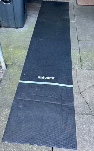 Darts rubber mat unicorn - rubber,