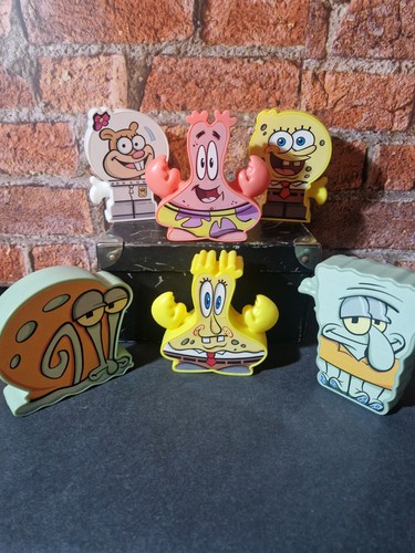 Spongebob viacom promo figures - spongebob,