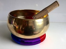 Very Large Tibetan Hand Made Singing Bowl 6.2'' Diameter/Meditation/Gong