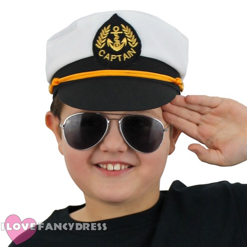 Childs sea captain hat sailor - childs,