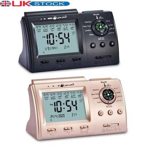 Muslim table clock - with, adhan