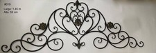 wrought iron scroll wall decor