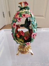 Rare Faberge Egg Hummingbird