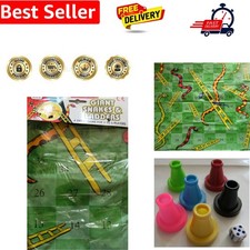 Giant Snakes And Ladders Game