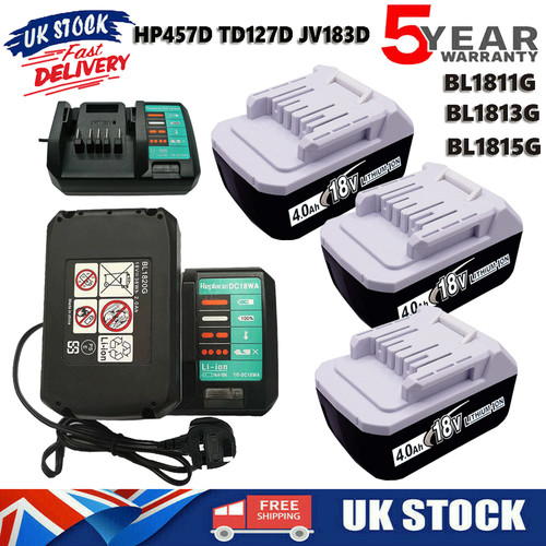 18v for makita - battery, charger