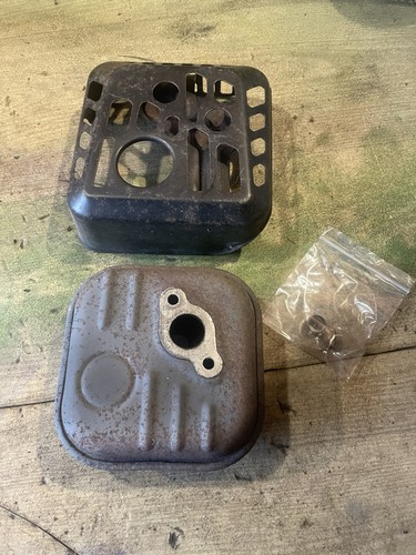 Exhaust muffler fox quad cut - exhaust,
