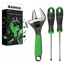 Bahco 9029-XE Green ERGO Adjustable Wrench 6" Wide Opening 32mm Limited Edition