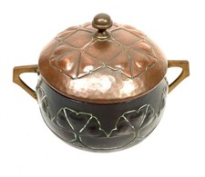 Antique Art Nouveau Hammered