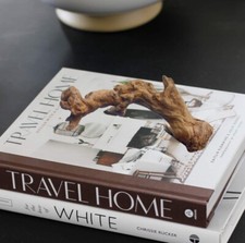 Natural DRIFTWOOD Table Bookshelf Decor