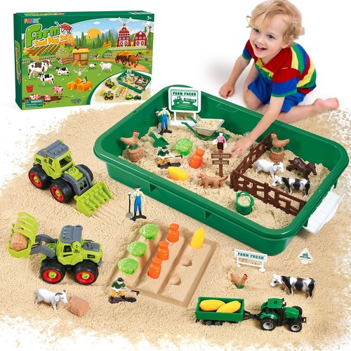 Play sand farm - play,