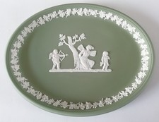 Wedgwood Green Jasper Plate