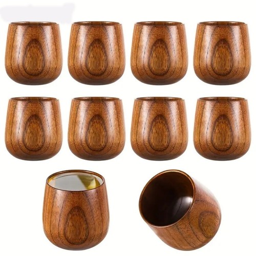 Wooden belly cup wood - wooden,