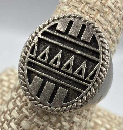 Vintage degs sal mens signet - &,