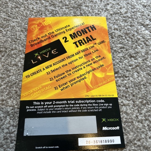 Xbox live month - xbox,