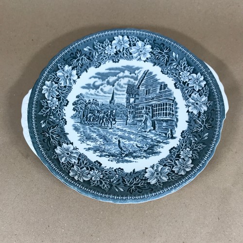 Vintage eared plate royal - vintage,