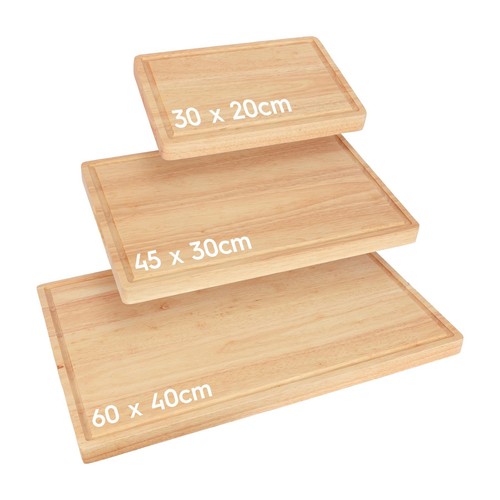 Wooden butchers block - butchers,