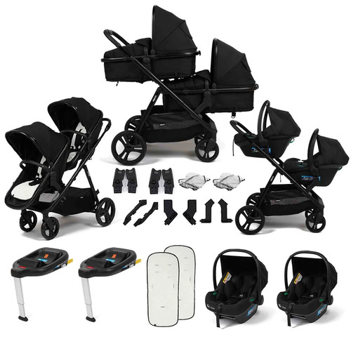 Double twin pushchair - twin, travel