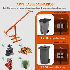 Wheelie Bin Compactor Press