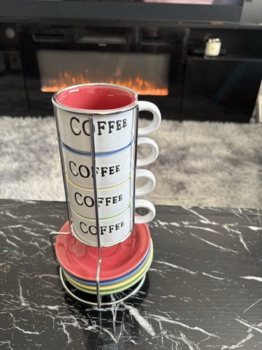 Stacking coffee cups - 4,