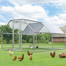 Large Metal Chicken Coop