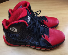 Adidas D Rose 773 II Shoes Size 9 UK Chicago Bulls Red Black Derrick Rose