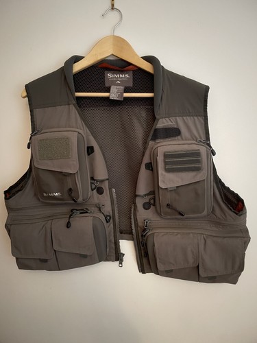 Simms guide fishing vest - fishing,