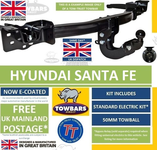 Towbar for hyundai santa - towbar,