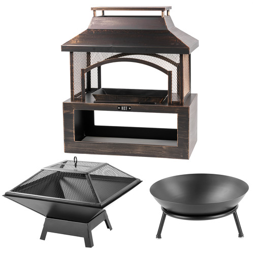 Garden fire pit outdoor wood - pit,