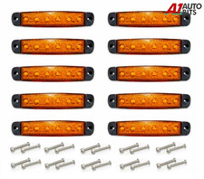 10X LED Orange Side Marker